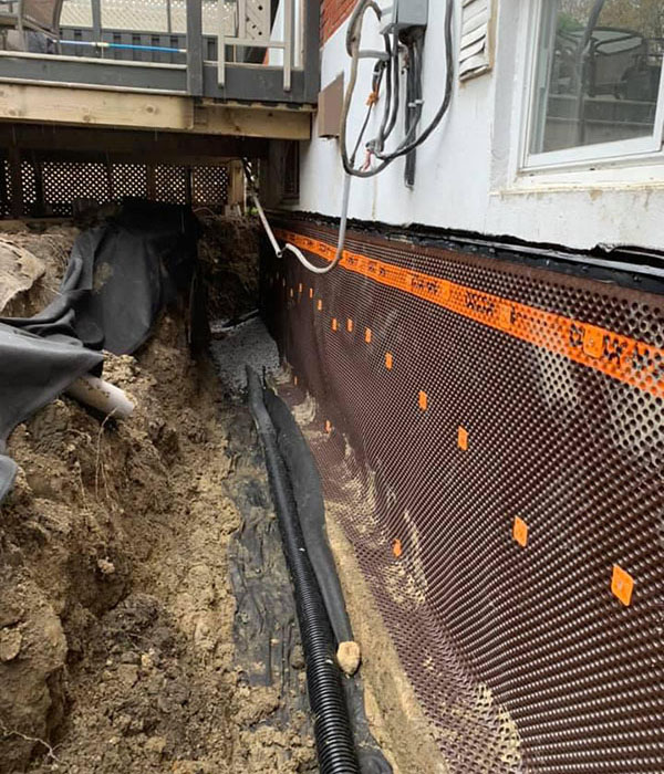 Installation drain français Montréal