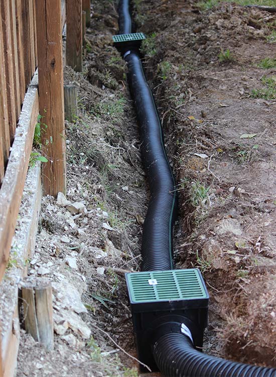 Installation drain français Rive-Sud